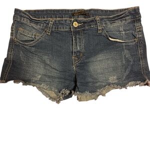 Klique B Denim Blue Women's Shorts L
